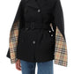 Burberry 'ness' double-breasted raincoat in cotton gabardine
