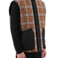 Burberry weaveron quilted vest