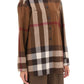 Burberry avalon overshirt in check flannel