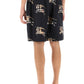 Burberry shorts with ekd motif