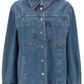 Burberry 'bensen' denim overshirt