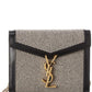 Saint Laurent Cassandra Tweed & Leather Shoulder Bag