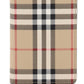 Burberry check passport holder
