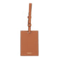 Burberry check luggage tag