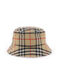 Burberry check cotton bucket hat
