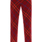 Burberry burberry check wool pants