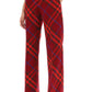 Burberry burberry check wool pants