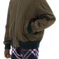Burberry check reversible bomber jacket