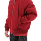 Burberry check reversible bomber jacket