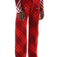 Burberry check wool pants