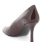 Burberry glossy leather baby pumps
