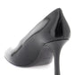 Burberry glossy leather baby pumps