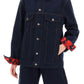 Burberry giacca in denim giapponese