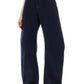 Burberry jeans a gamba curva in denim giapponese