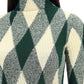 Burberry high-neck pullover with diamond pattern