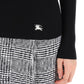 Burberry dolcevita con foulard integrato