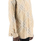 Burberry camicia check in cotone organico