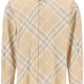 Burberry camicia check in cotone organico