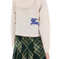 Burberry ekd cropped windbreaker jacket