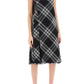 Burberry midi dress with check pattern
