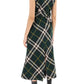 Burberry ered dress with midi length
