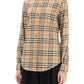 Burberry lapwing button-down shirt with vintage check pattern
