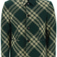 Burberry giacca check monopetto