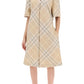 Burberry check shirt dress