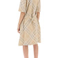 Burberry check shirt dress