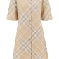 Burberry check shirt dress