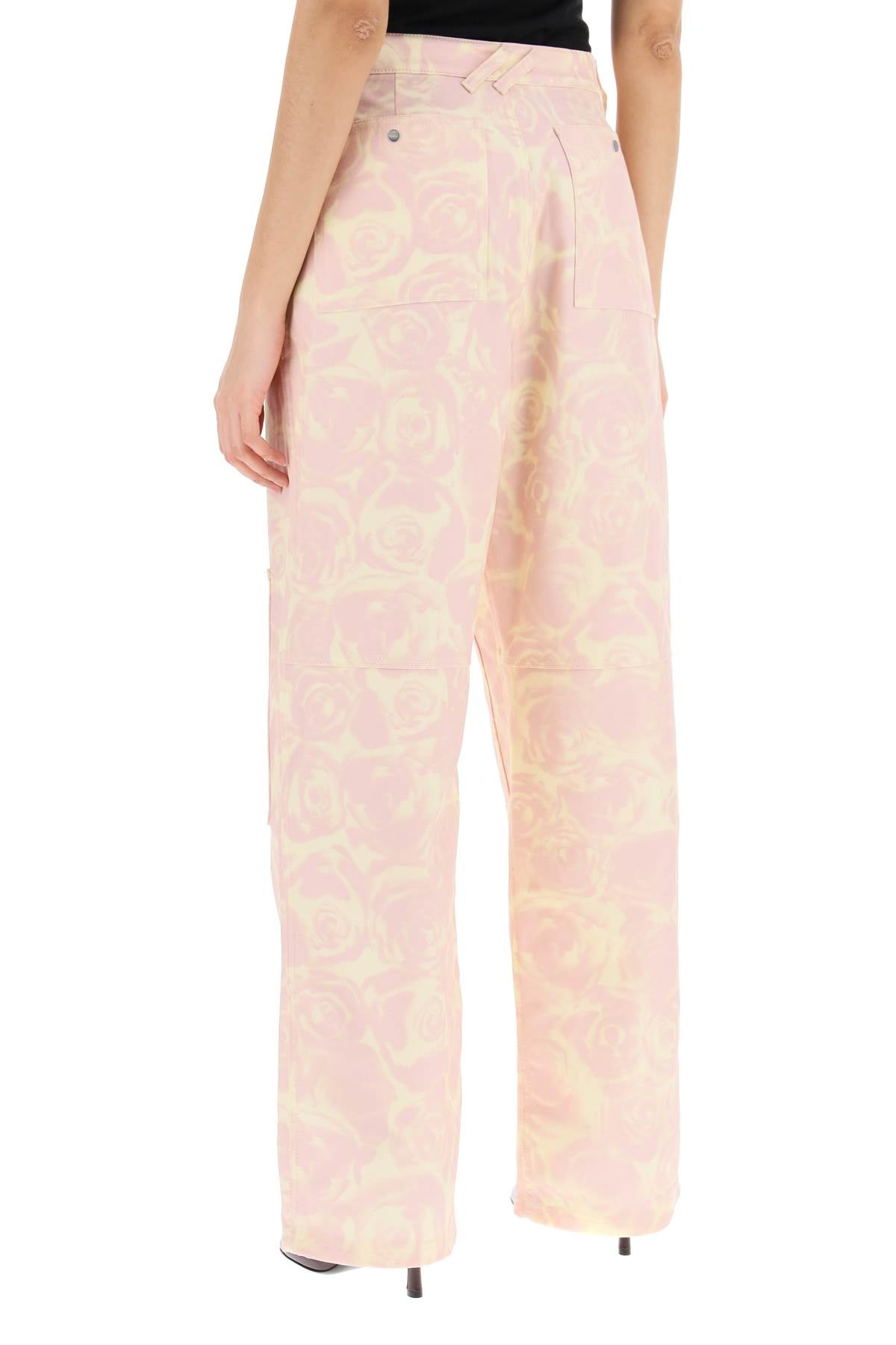 Burberry cotton workwear style pants