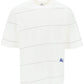 Burberry striped t-shirt with ekd embroidery