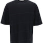 Burberry striped t-shirt with ekd embroidery
