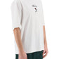 Burberry loose fit t-shirt with rose