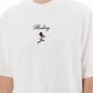 Burberry loose fit t-shirt with rose