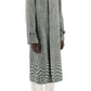 Burberry houndstooth car coat with