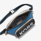 Cooper Embroidered Two-Tone Logo and Leather Belt Bag