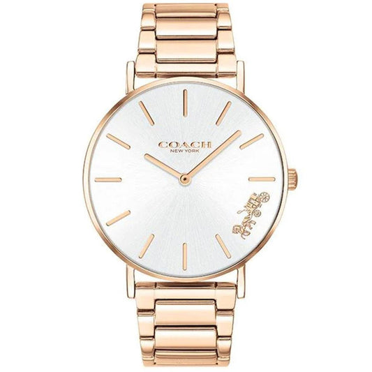 Coach Women's Perry White Dial Watch
