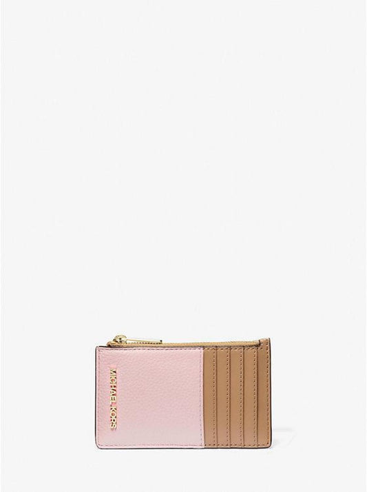Jet Set Travel Medium Two-Tone Leather Card Case