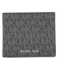 Michael Kors Greyson Logo Plaque Bi-Fold Wallet
