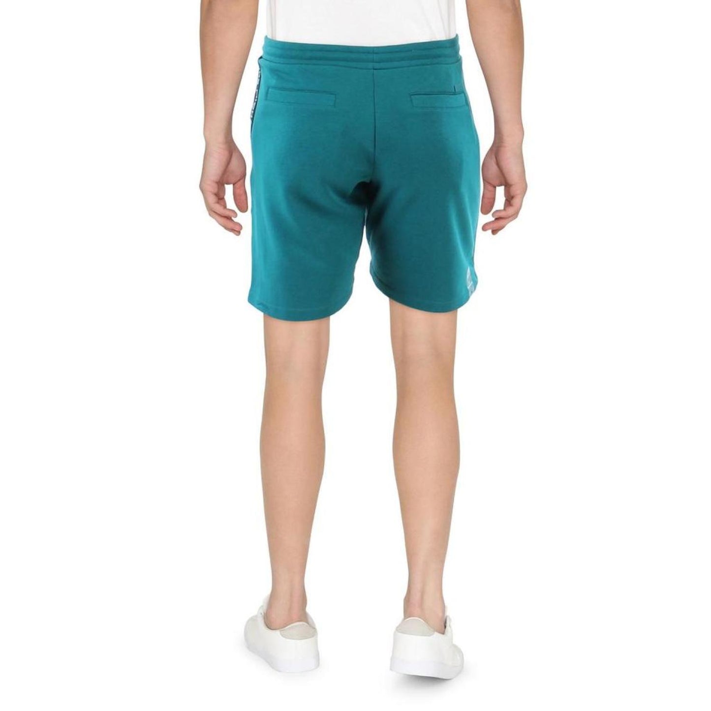 Mens Fleece Midi Flat Front Tie-Waist/Belted