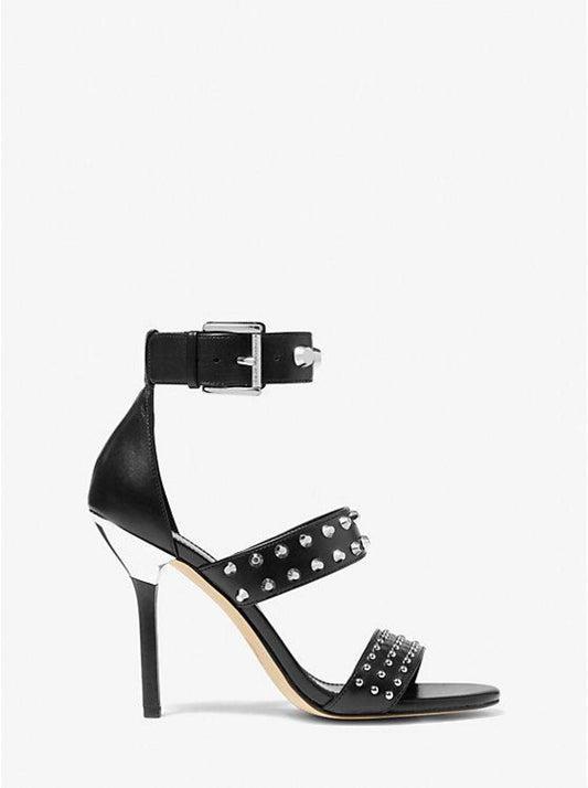 Amal Astor Stud Leather Sandal