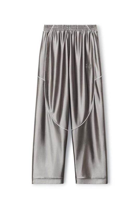 Track Pants In Satin Faille Jersey