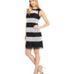Floral Dot Lace Shift Dress