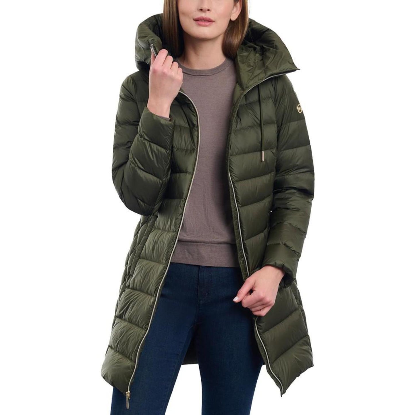 Women's Hooded Down Packable Puffer Coat, Created for Macy's