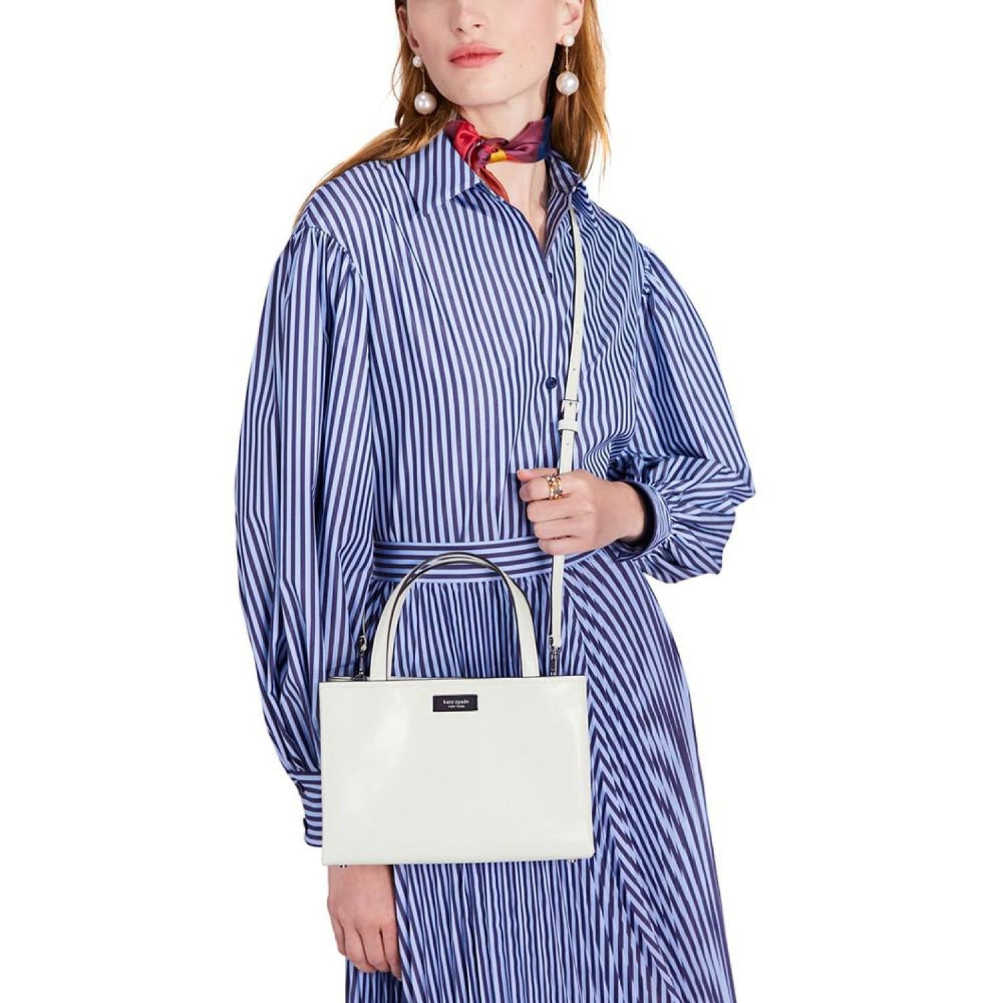 Sam Icon Spazzolato Leather Small Tote