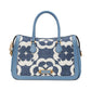 Gramercy Oversized Spade Flower Monogram Small Satchel