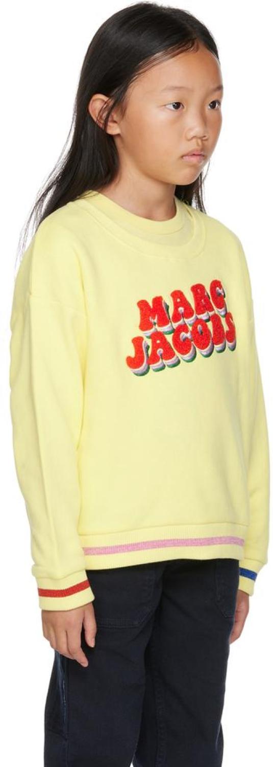 Kids Yellow Cosmic Nature Sweatshirt