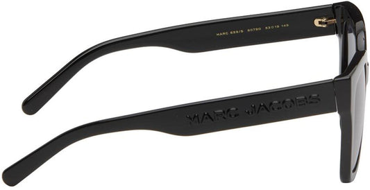 Black Cat-Eye Sunglasses