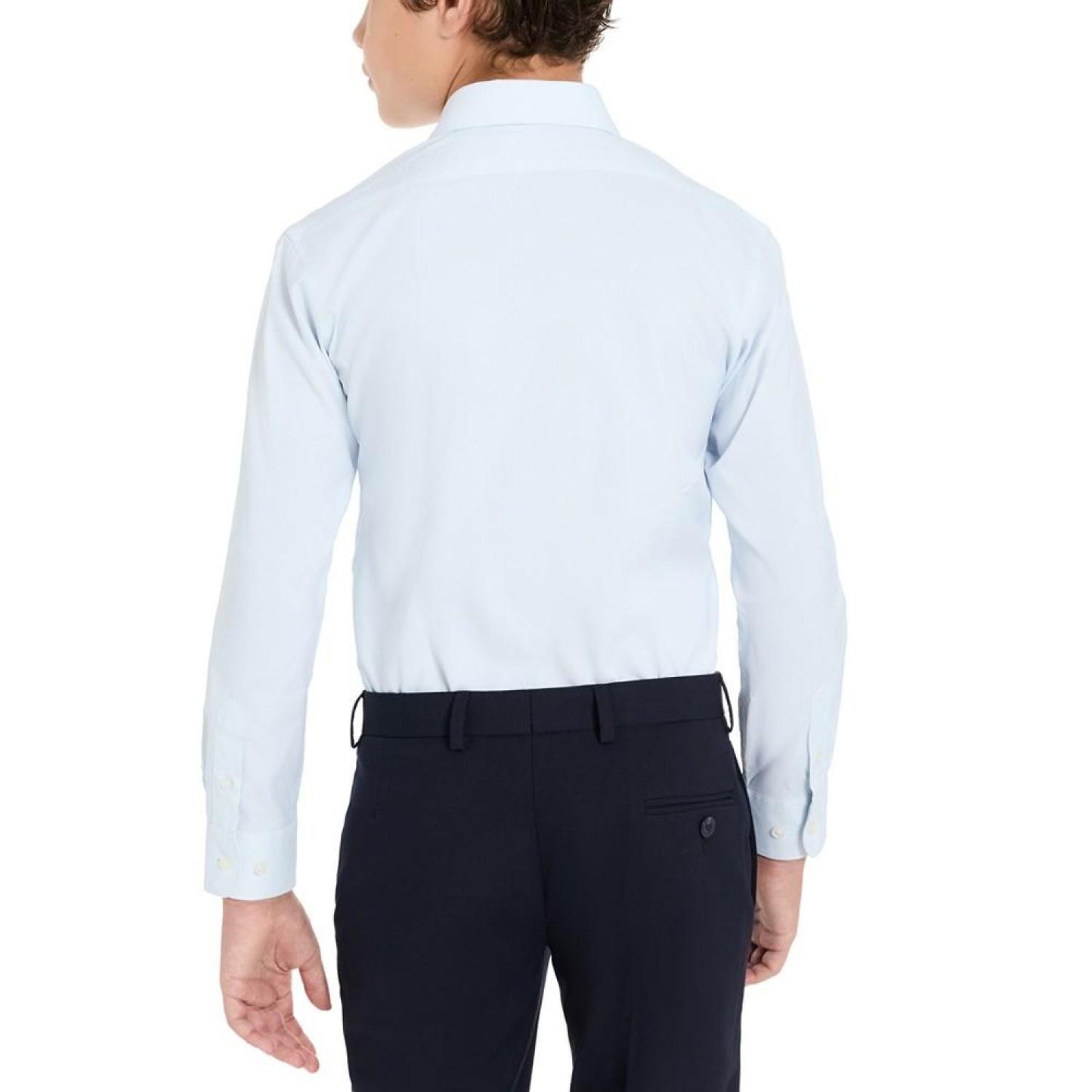 Big Boys Classic Fit Button Up Dress Shirt